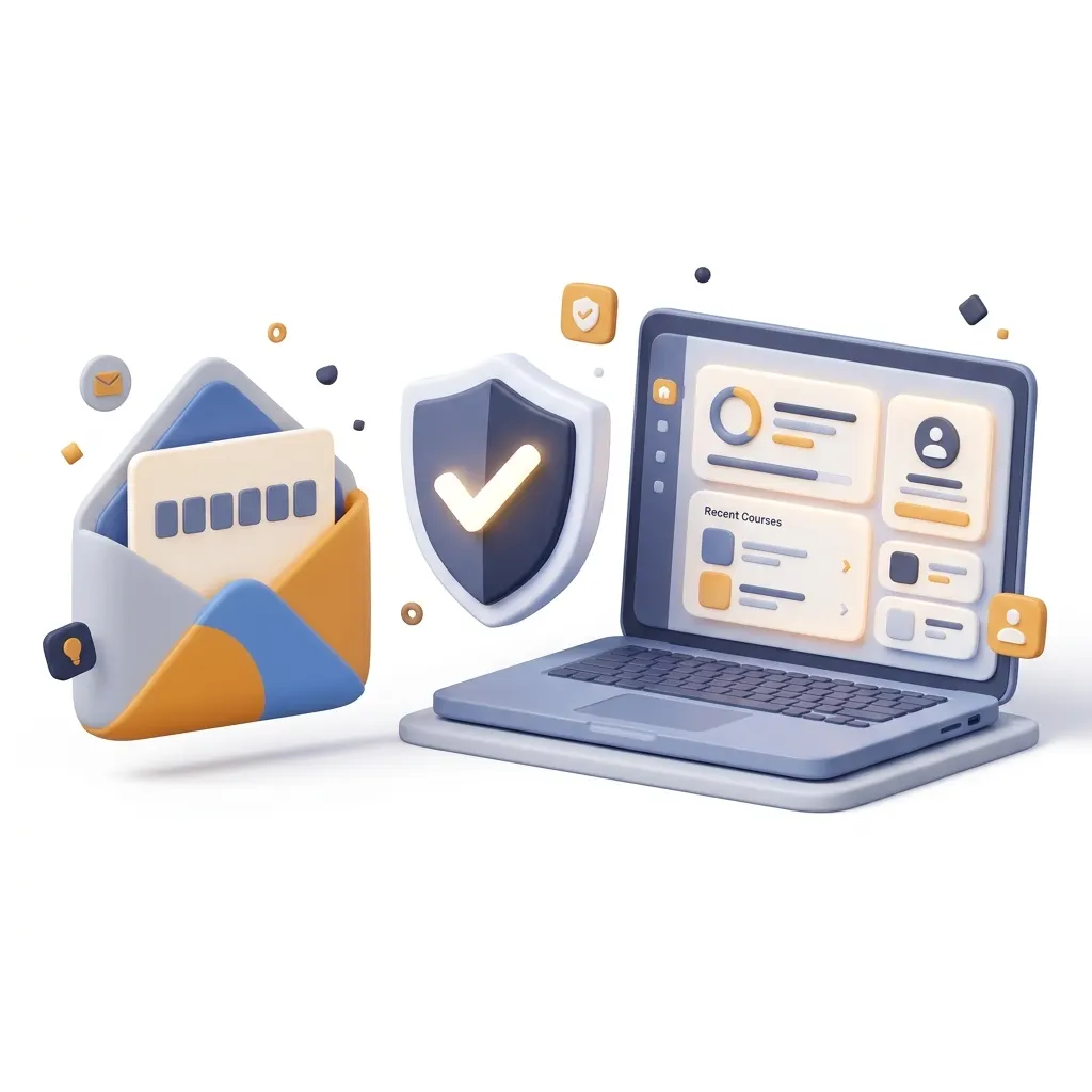Secure sign-in with a one-time email code